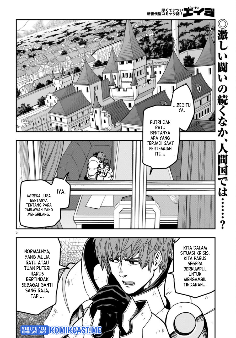 Konjiki no Moji Tsukai: Yuusha Yonin ni Makikomareta Unique Cheat Chapter 84 - halaman 3