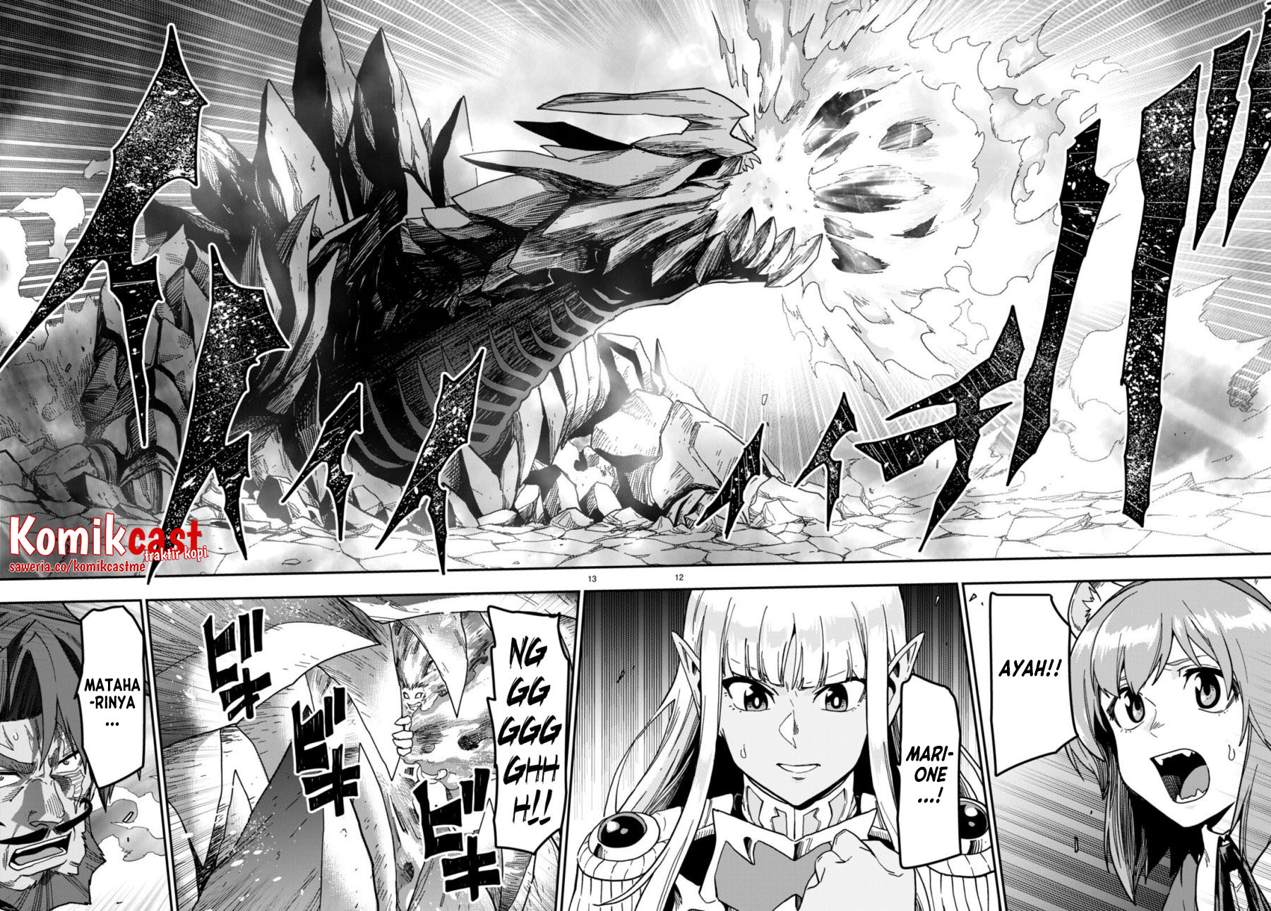 Konjiki no Moji Tsukai: Yuusha Yonin ni Makikomareta Unique Cheat Chapter 85 - halaman 11