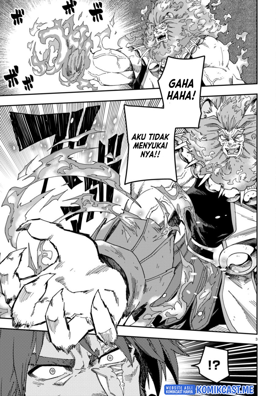 Konjiki no Moji Tsukai: Yuusha Yonin ni Makikomareta Unique Cheat Chapter 85 - halaman 4