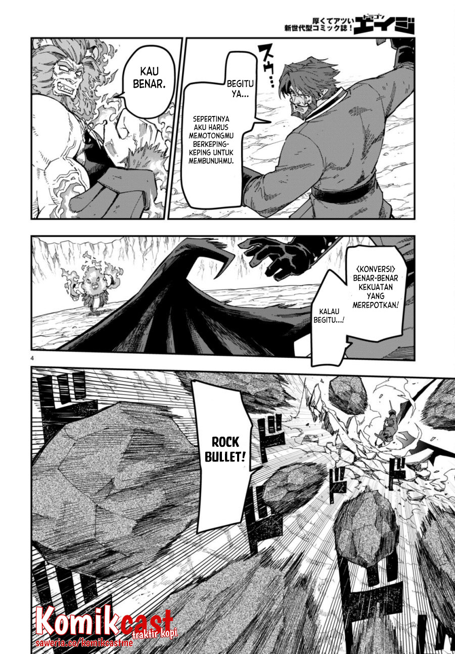 Konjiki no Moji Tsukai: Yuusha Yonin ni Makikomareta Unique Cheat Chapter 85 - halaman 5