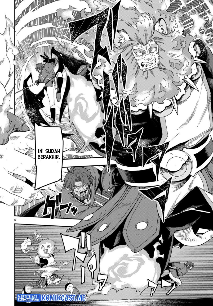 Konjiki no Moji Tsukai: Yuusha Yonin ni Makikomareta Unique Cheat Chapter 85 - halaman 7