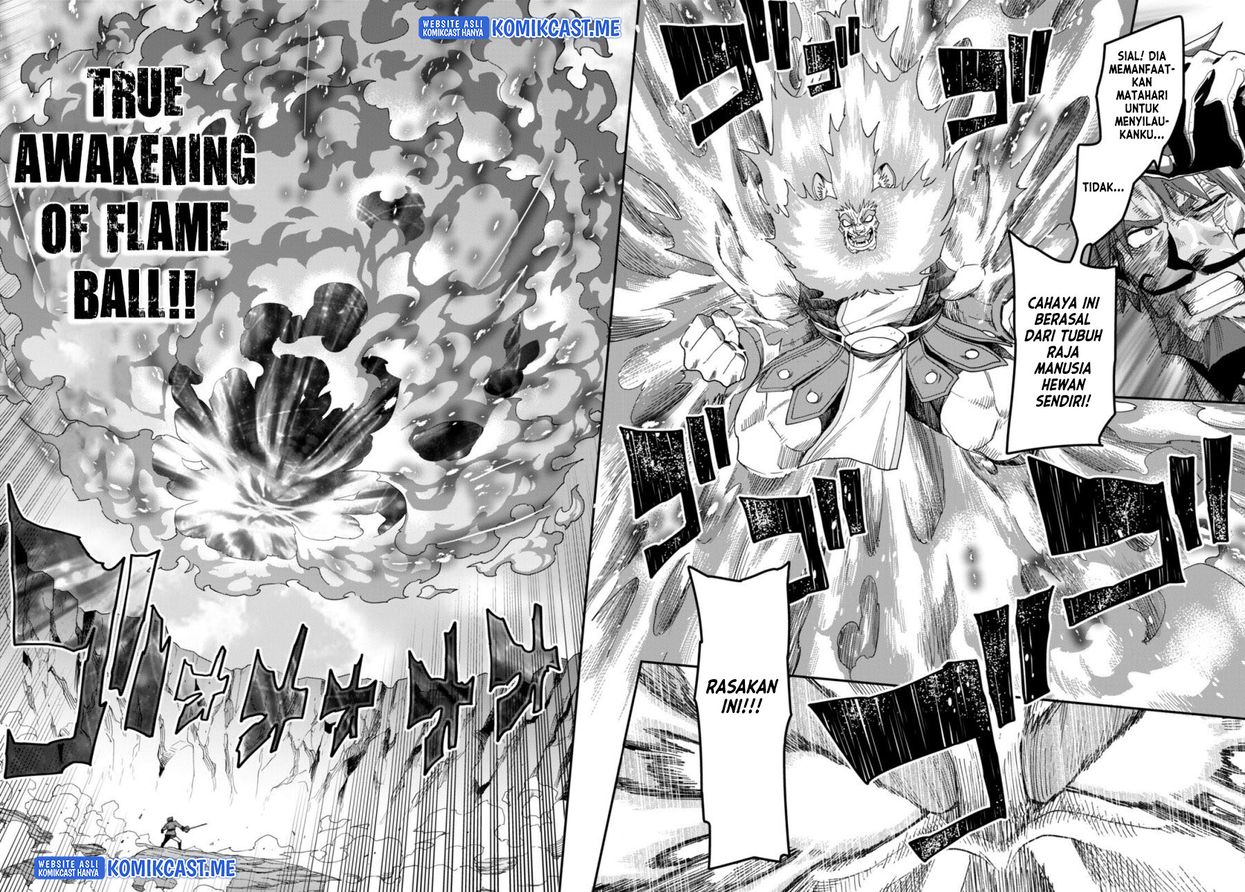 Konjiki no Moji Tsukai: Yuusha Yonin ni Makikomareta Unique Cheat Chapter 85 - halaman 9
