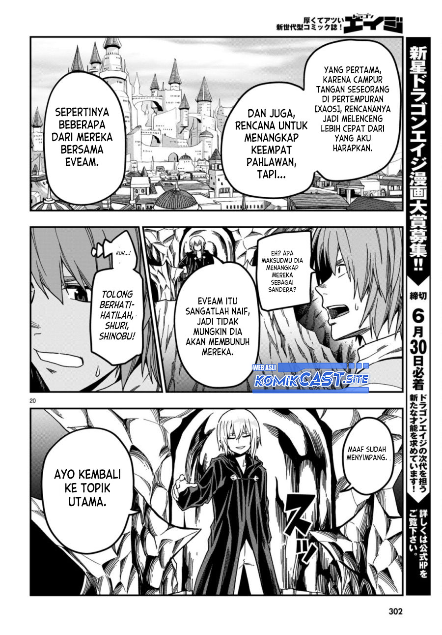 Konjiki no Moji Tsukai: Yuusha Yonin ni Makikomareta Unique Cheat Chapter 86 - halaman 23