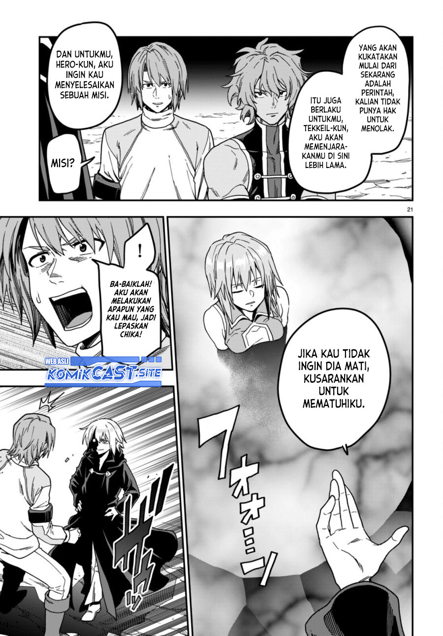 Konjiki no Moji Tsukai: Yuusha Yonin ni Makikomareta Unique Cheat Chapter 86 - halaman 24