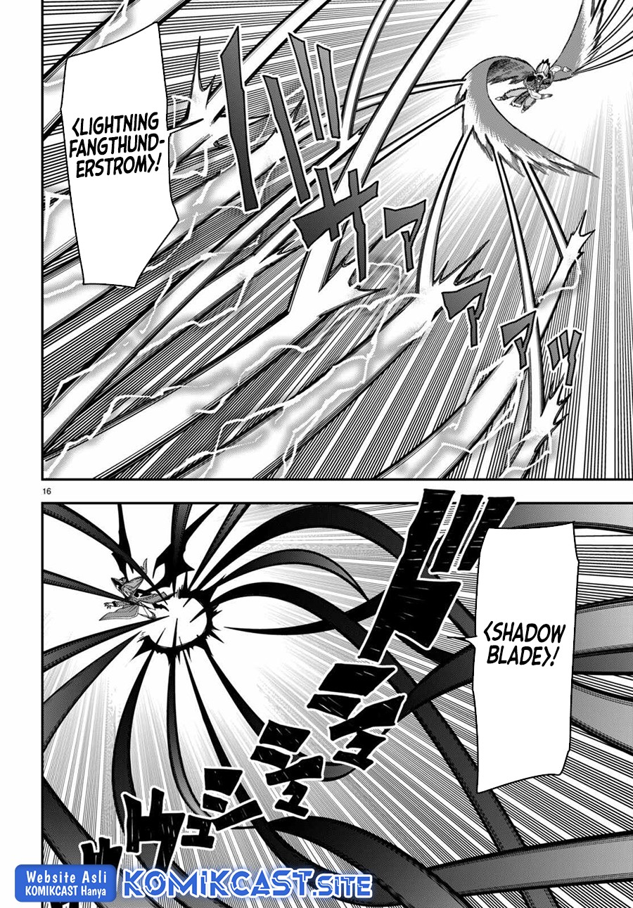 Konjiki no Moji Tsukai: Yuusha Yonin ni Makikomareta Unique Cheat Chapter 87 - halaman 17