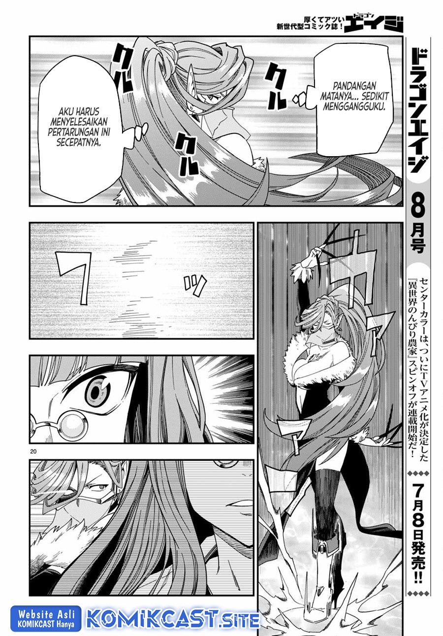 Konjiki no Moji Tsukai: Yuusha Yonin ni Makikomareta Unique Cheat Chapter 87 - halaman 21