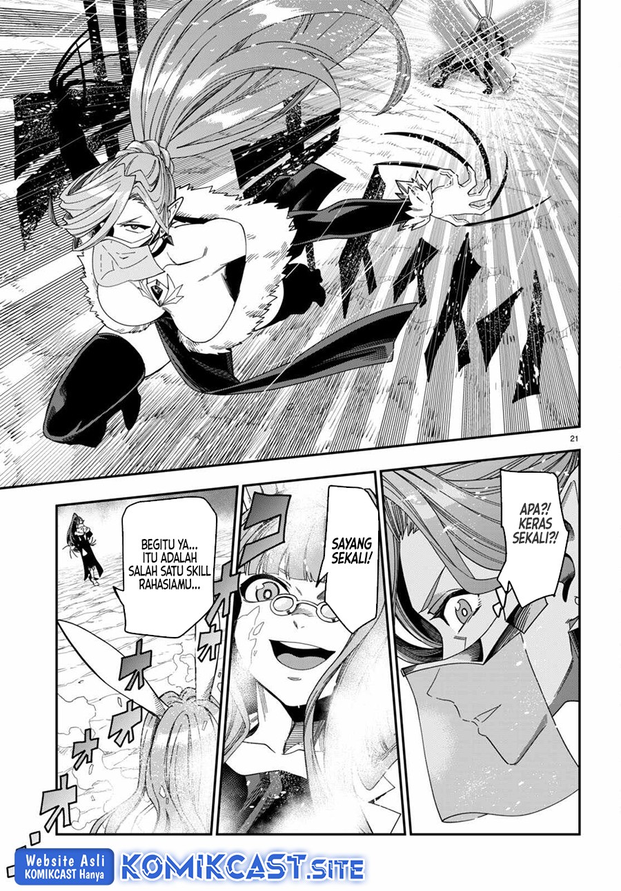 Konjiki no Moji Tsukai: Yuusha Yonin ni Makikomareta Unique Cheat Chapter 87 - halaman 22