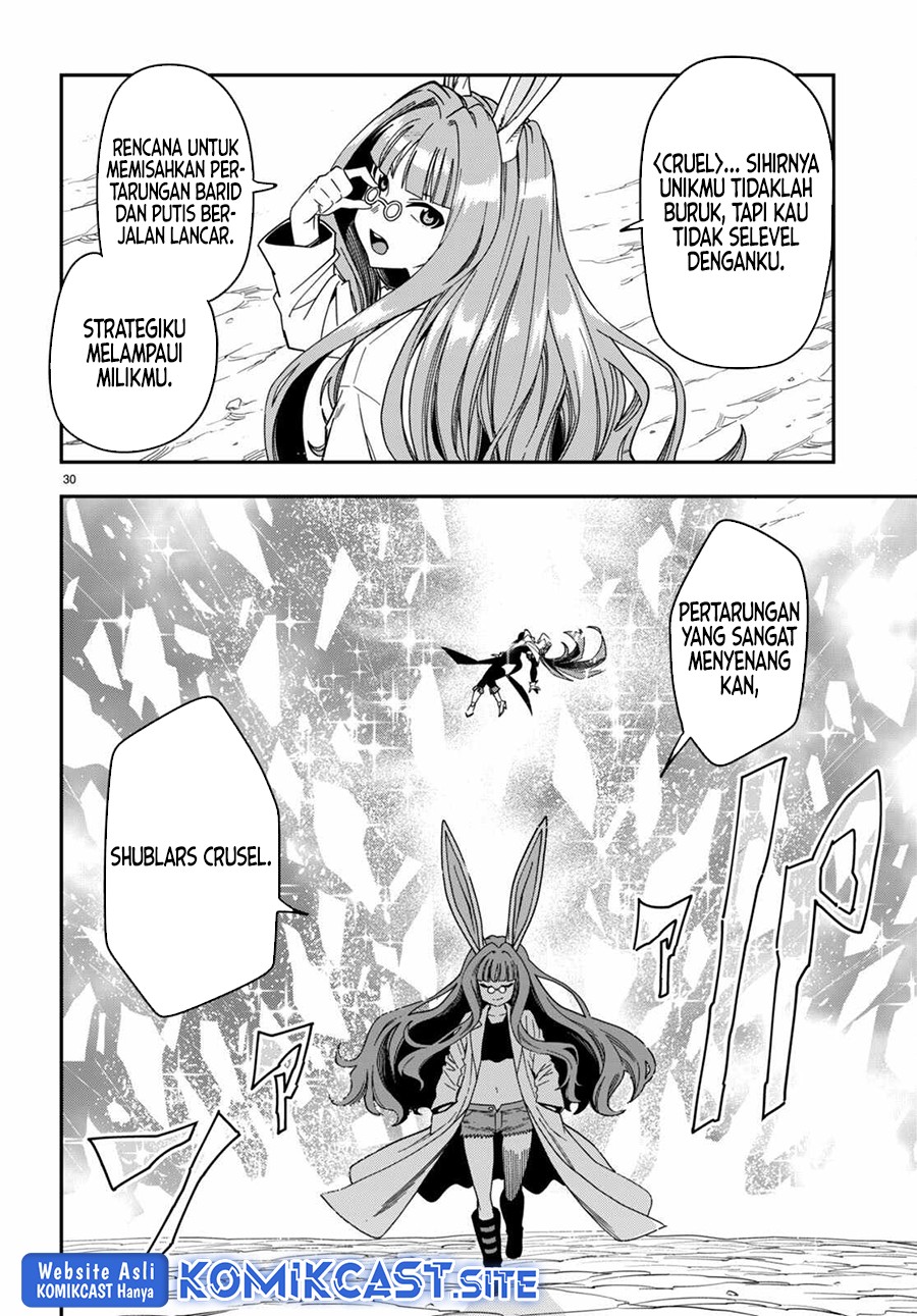Konjiki no Moji Tsukai: Yuusha Yonin ni Makikomareta Unique Cheat Chapter 87 - halaman 30