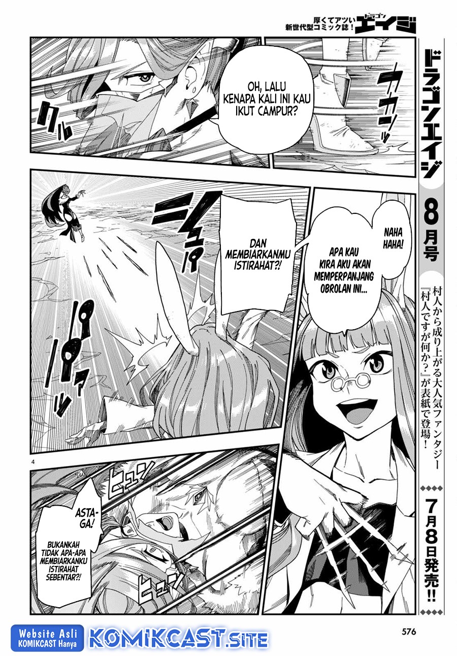 Konjiki no Moji Tsukai: Yuusha Yonin ni Makikomareta Unique Cheat Chapter 87 - halaman 5