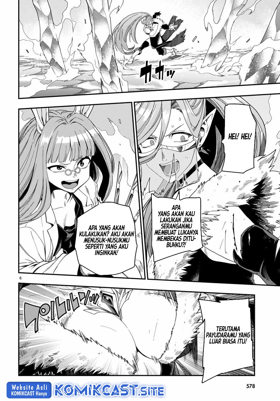 Konjiki no Moji Tsukai: Yuusha Yonin ni Makikomareta Unique Cheat Chapter 87 - halaman 7