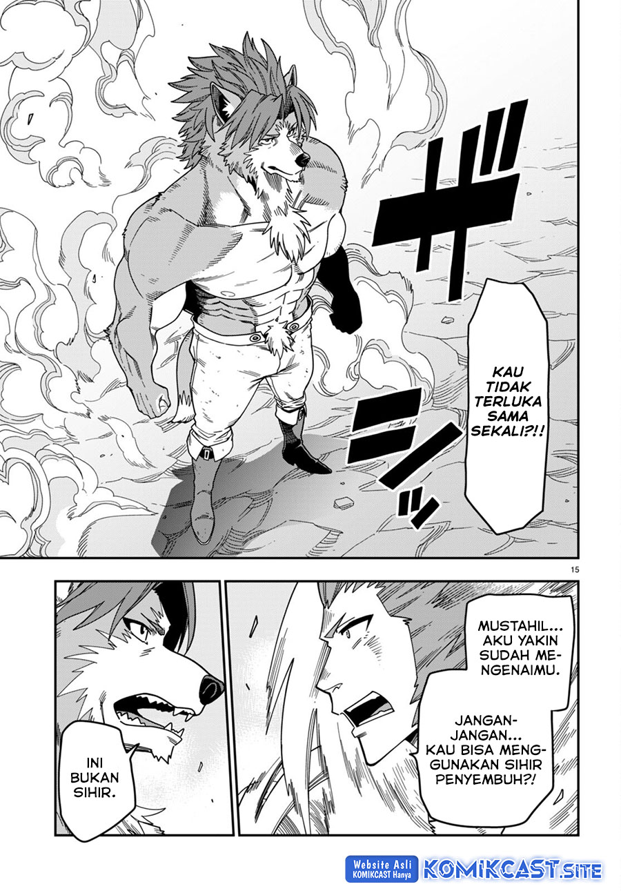 Konjiki no Moji Tsukai: Yuusha Yonin ni Makikomareta Unique Cheat Chapter 88 - halaman 15