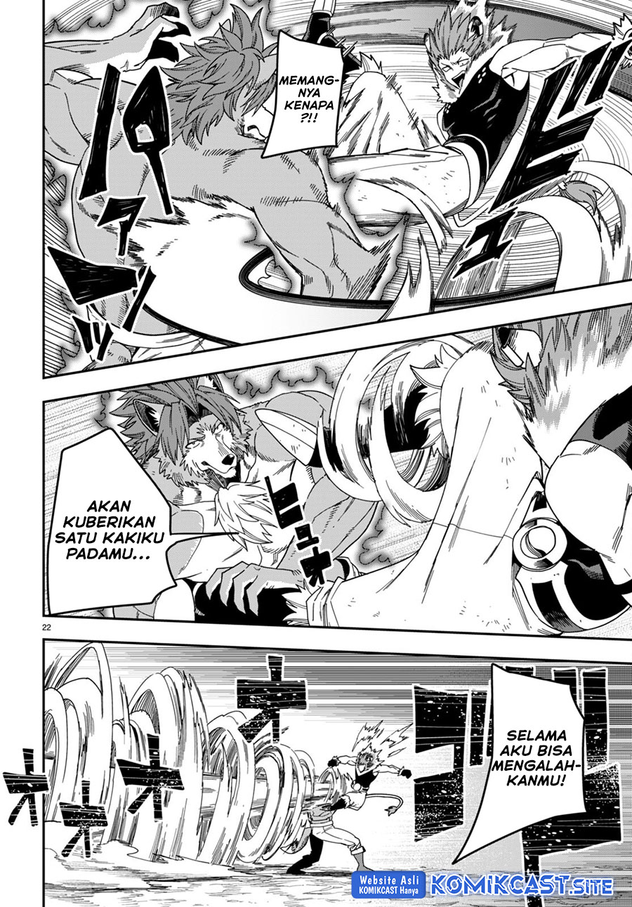 Konjiki no Moji Tsukai: Yuusha Yonin ni Makikomareta Unique Cheat Chapter 88 - halaman 22
