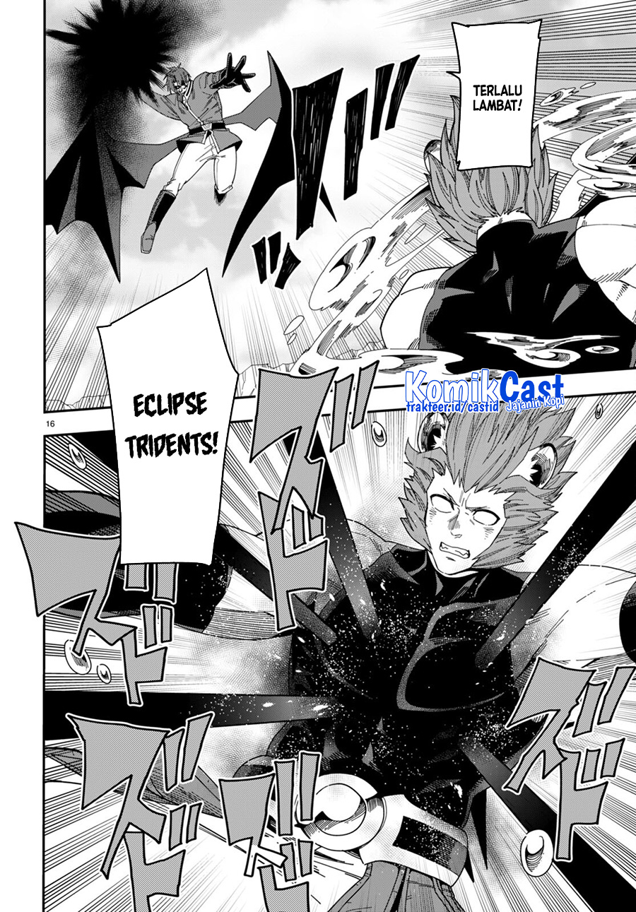 Konjiki no Moji Tsukai: Yuusha Yonin ni Makikomareta Unique Cheat Chapter 89 - halaman 16