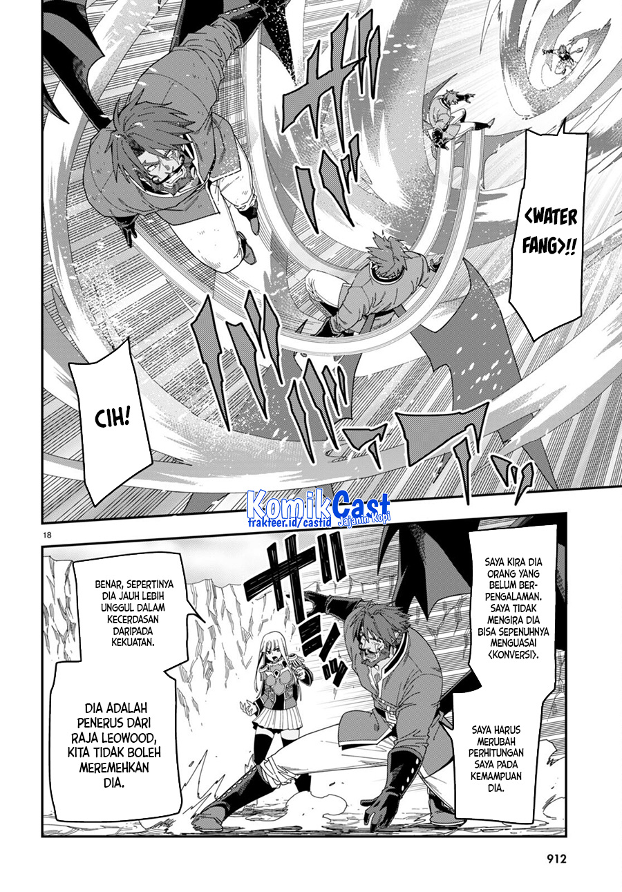 Konjiki no Moji Tsukai: Yuusha Yonin ni Makikomareta Unique Cheat Chapter 89 - halaman 18