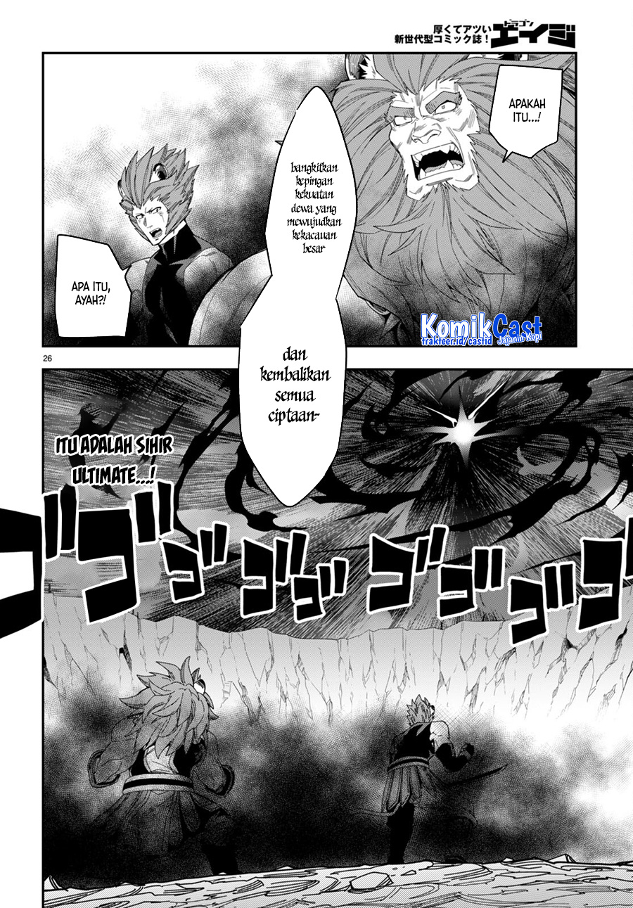 Konjiki no Moji Tsukai: Yuusha Yonin ni Makikomareta Unique Cheat Chapter 89 - halaman 26
