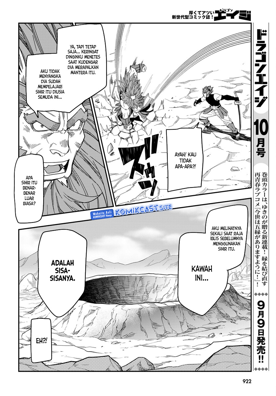 Konjiki no Moji Tsukai: Yuusha Yonin ni Makikomareta Unique Cheat Chapter 89 - halaman 28