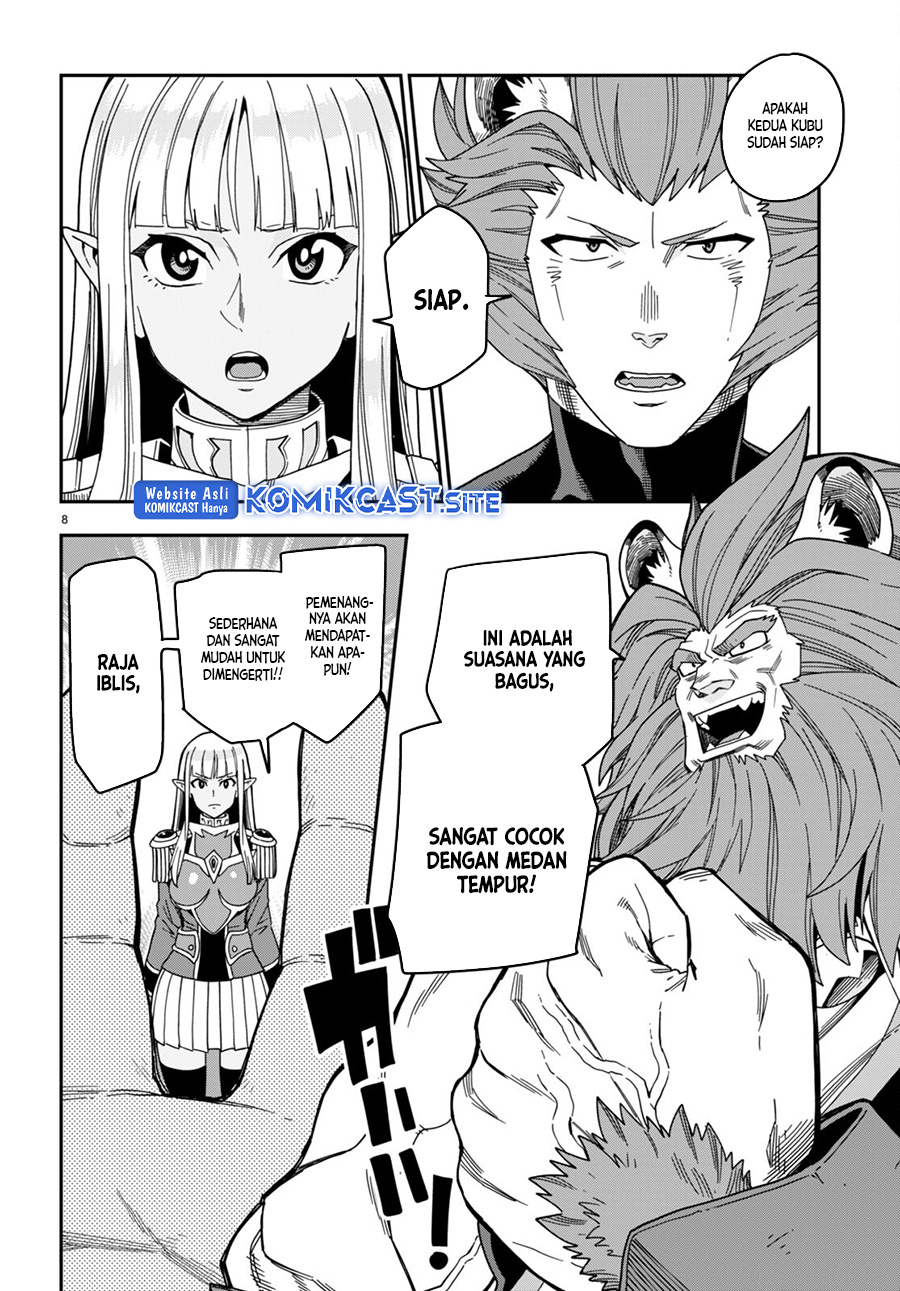 Konjiki no Moji Tsukai: Yuusha Yonin ni Makikomareta Unique Cheat Chapter 89 - halaman 9