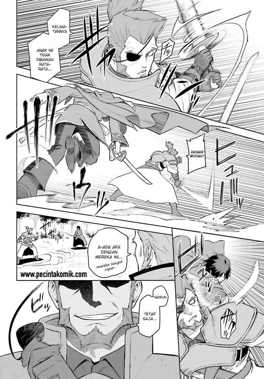 Konjiki no Moji Tsukai: Yuusha Yonin ni Makikomareta Unique Cheat Chapter 9 - halaman 12