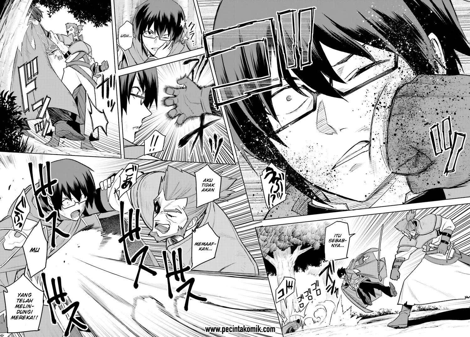 Konjiki no Moji Tsukai: Yuusha Yonin ni Makikomareta Unique Cheat Chapter 9 - halaman 16