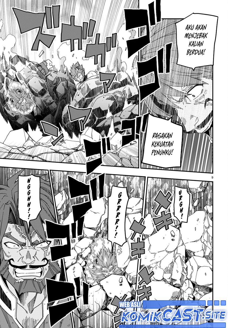 Konjiki no Moji Tsukai: Yuusha Yonin ni Makikomareta Unique Cheat Chapter 90 - halaman 10