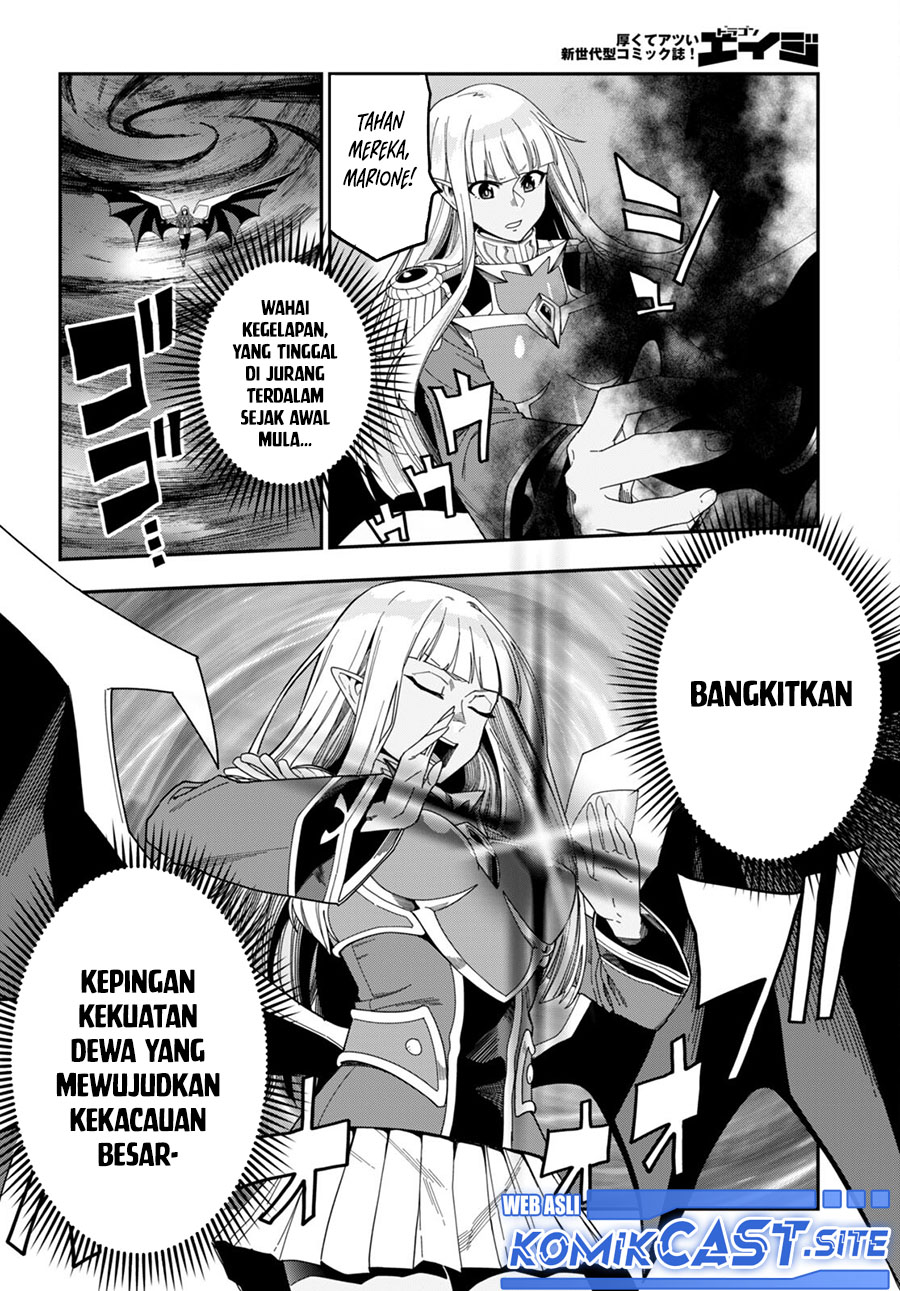 Konjiki no Moji Tsukai: Yuusha Yonin ni Makikomareta Unique Cheat Chapter 90 - halaman 11