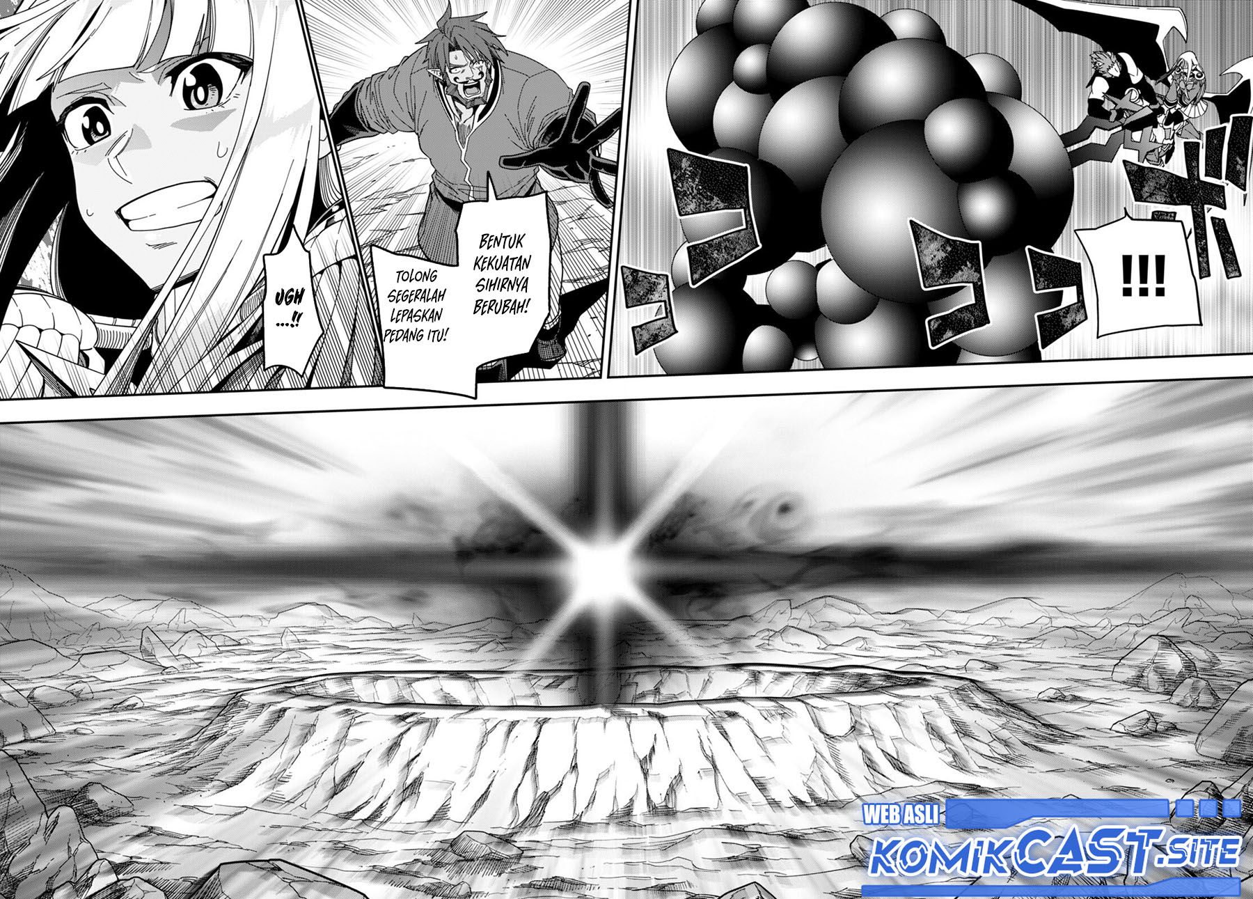 Konjiki no Moji Tsukai: Yuusha Yonin ni Makikomareta Unique Cheat Chapter 90 - halaman 16