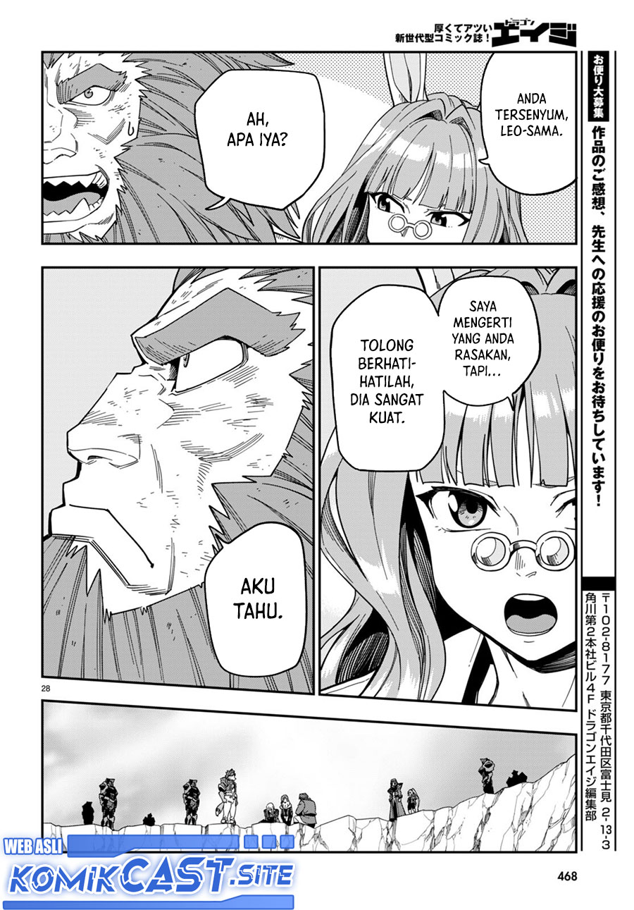 Konjiki no Moji Tsukai: Yuusha Yonin ni Makikomareta Unique Cheat Chapter 90 - halaman 27
