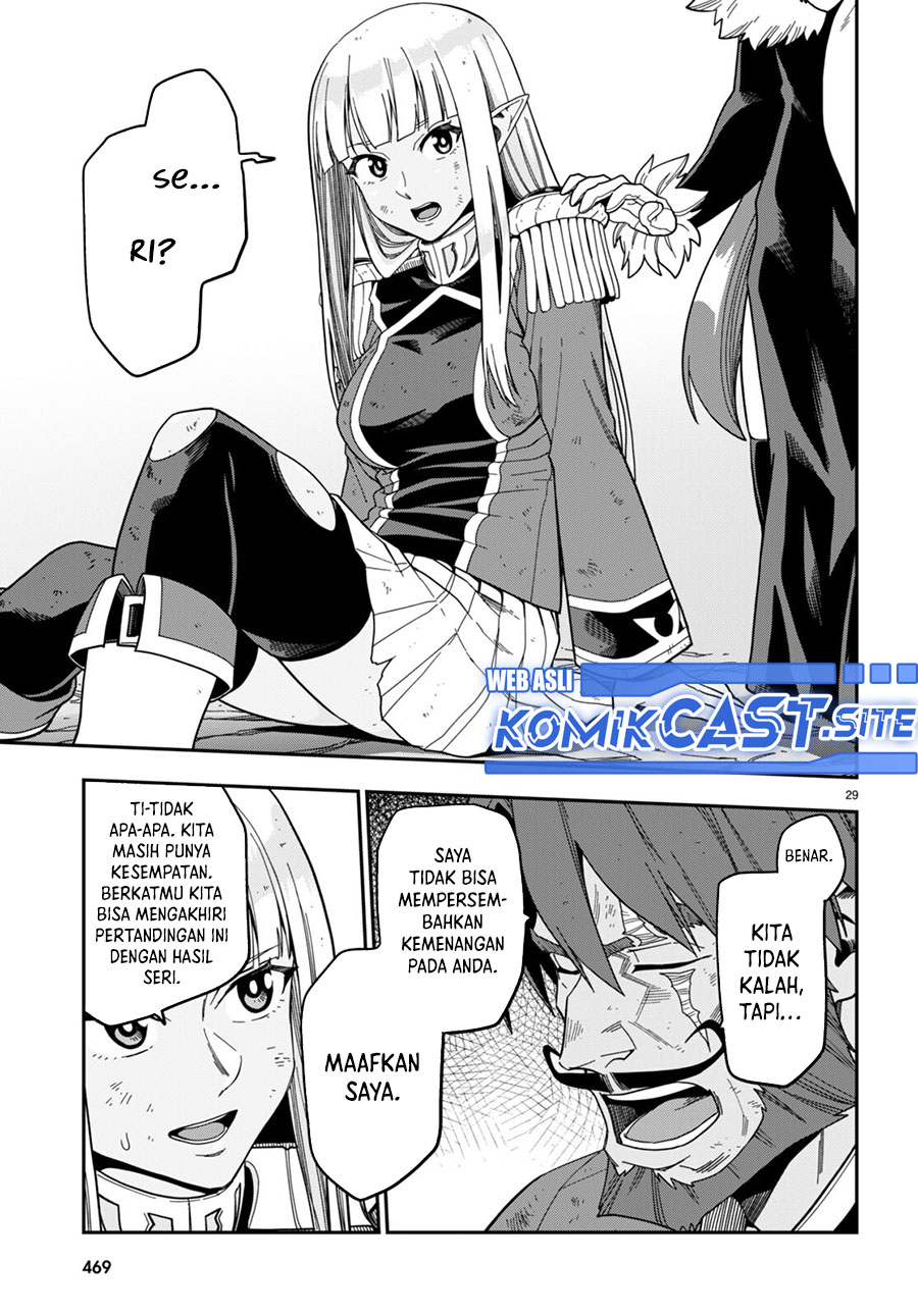 Konjiki no Moji Tsukai: Yuusha Yonin ni Makikomareta Unique Cheat Chapter 90 - halaman 28