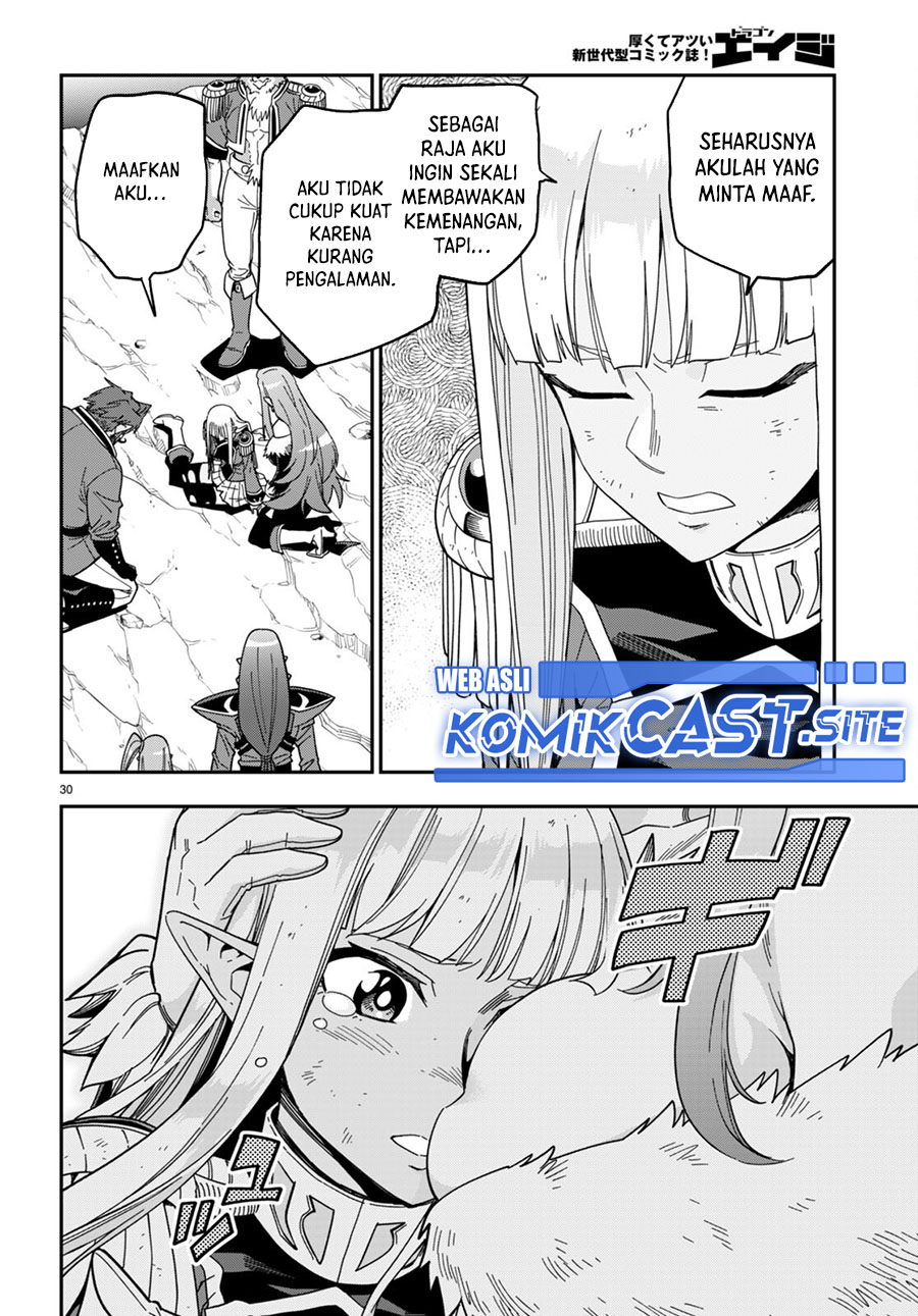 Konjiki no Moji Tsukai: Yuusha Yonin ni Makikomareta Unique Cheat Chapter 90 - halaman 29