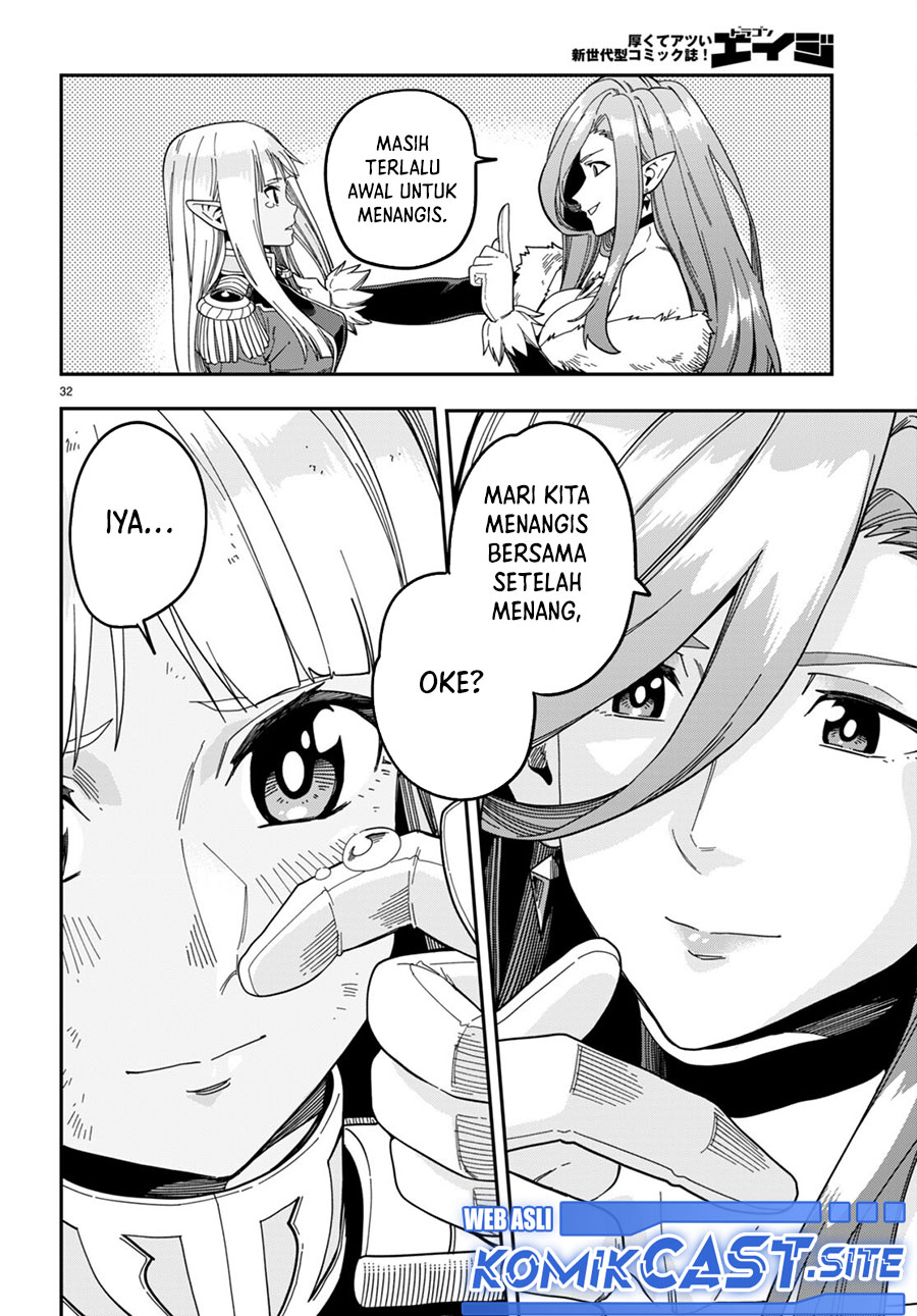 Konjiki no Moji Tsukai: Yuusha Yonin ni Makikomareta Unique Cheat Chapter 90 - halaman 31