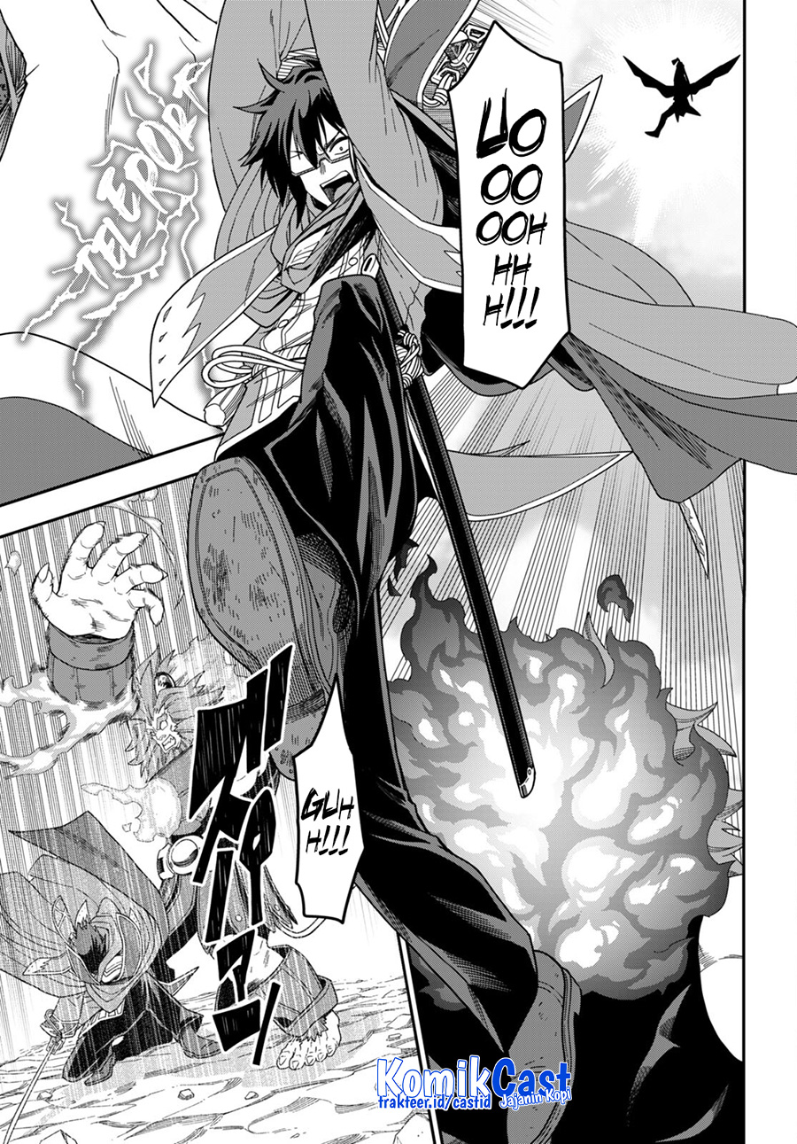 Konjiki no Moji Tsukai: Yuusha Yonin ni Makikomareta Unique Cheat Chapter 91 - halaman 22