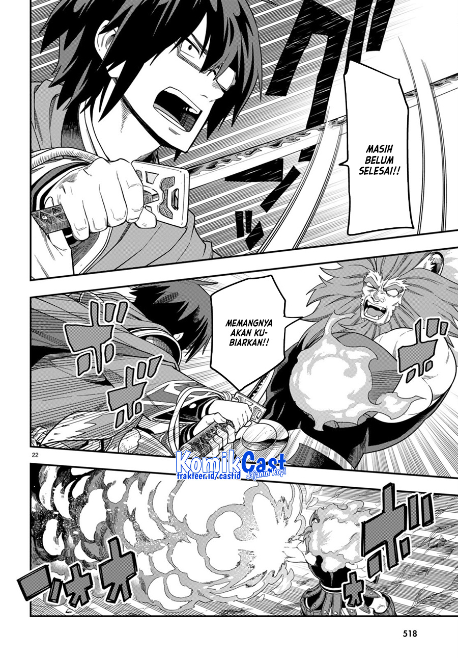 Konjiki no Moji Tsukai: Yuusha Yonin ni Makikomareta Unique Cheat Chapter 91 - halaman 23