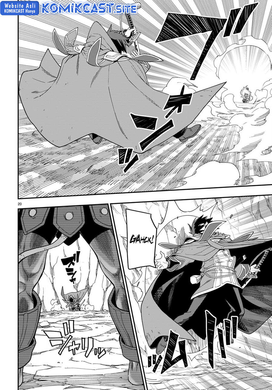 Konjiki no Moji Tsukai: Yuusha Yonin ni Makikomareta Unique Cheat Chapter 92 - halaman 21