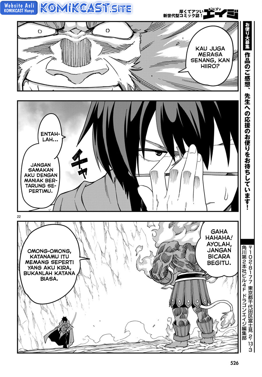 Konjiki no Moji Tsukai: Yuusha Yonin ni Makikomareta Unique Cheat Chapter 92 - halaman 23