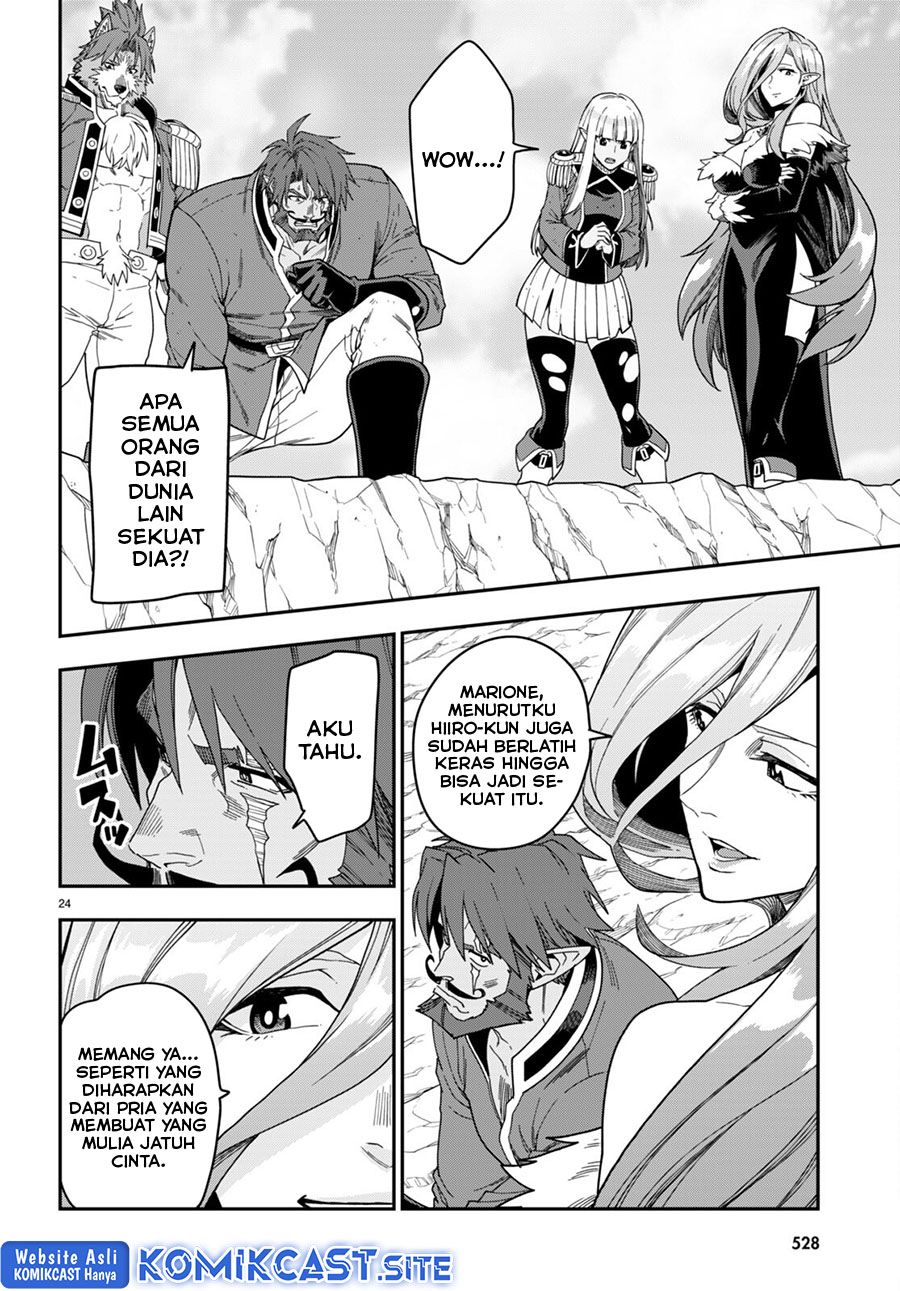 Konjiki no Moji Tsukai: Yuusha Yonin ni Makikomareta Unique Cheat Chapter 92 - halaman 25
