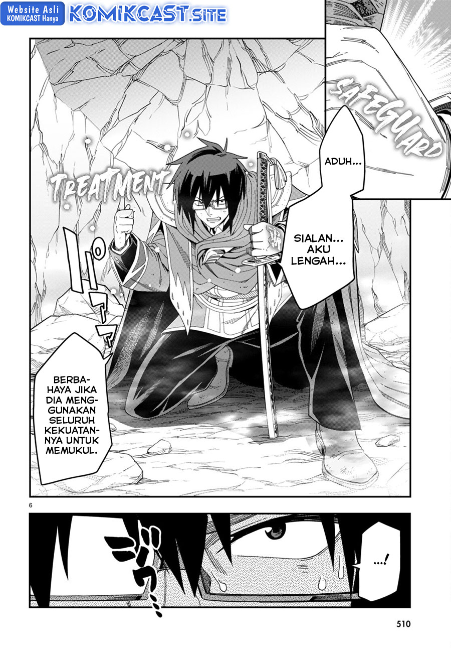 Konjiki no Moji Tsukai: Yuusha Yonin ni Makikomareta Unique Cheat Chapter 92 - halaman 7
