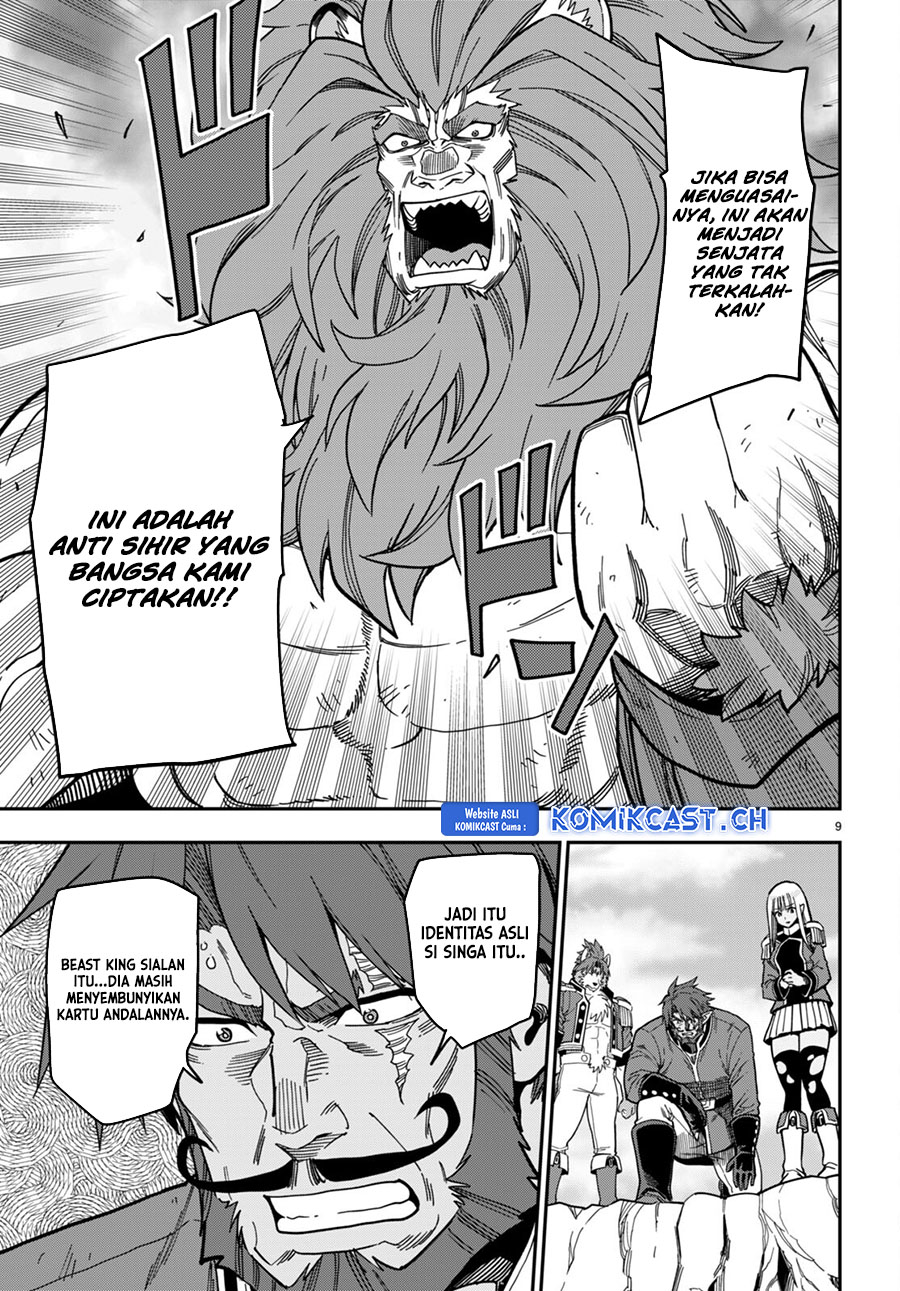 Konjiki no Moji Tsukai: Yuusha Yonin ni Makikomareta Unique Cheat Chapter 93 - halaman 10