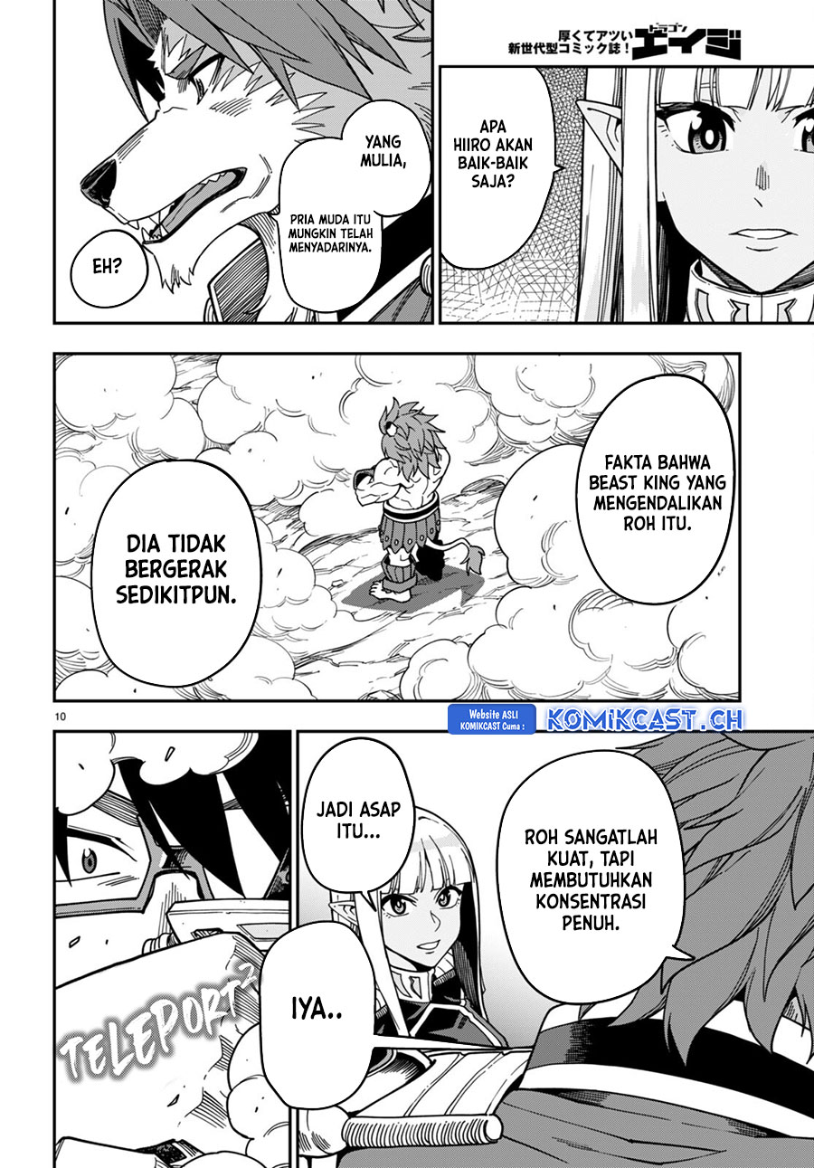 Konjiki no Moji Tsukai: Yuusha Yonin ni Makikomareta Unique Cheat Chapter 93 - halaman 11