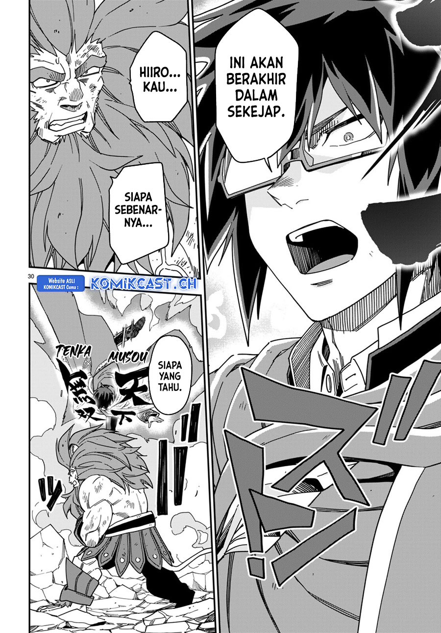Konjiki no Moji Tsukai: Yuusha Yonin ni Makikomareta Unique Cheat Chapter 93 - halaman 28