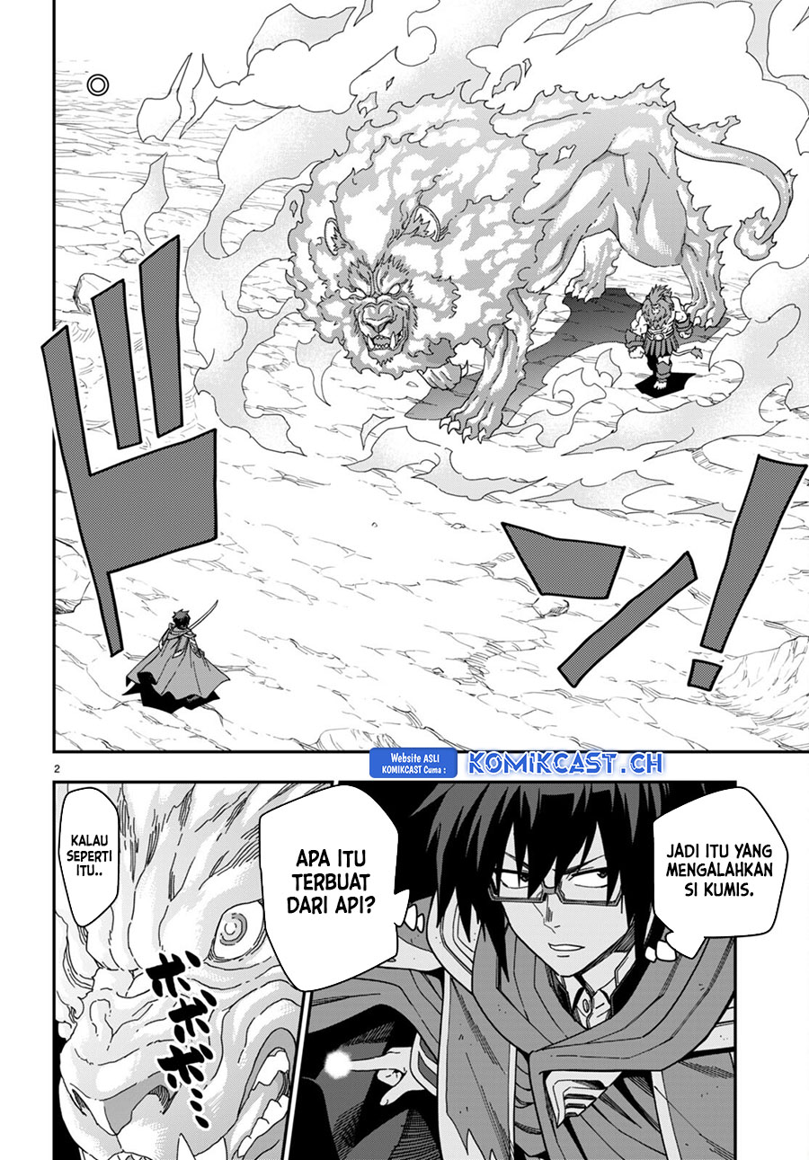 Konjiki no Moji Tsukai: Yuusha Yonin ni Makikomareta Unique Cheat Chapter 93 - halaman 3