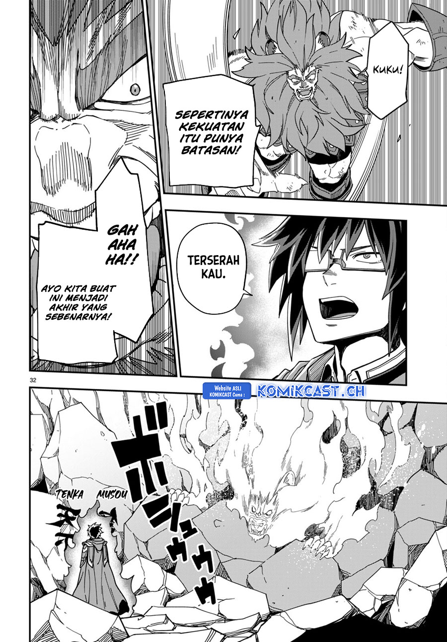 Konjiki no Moji Tsukai: Yuusha Yonin ni Makikomareta Unique Cheat Chapter 93 - halaman 30