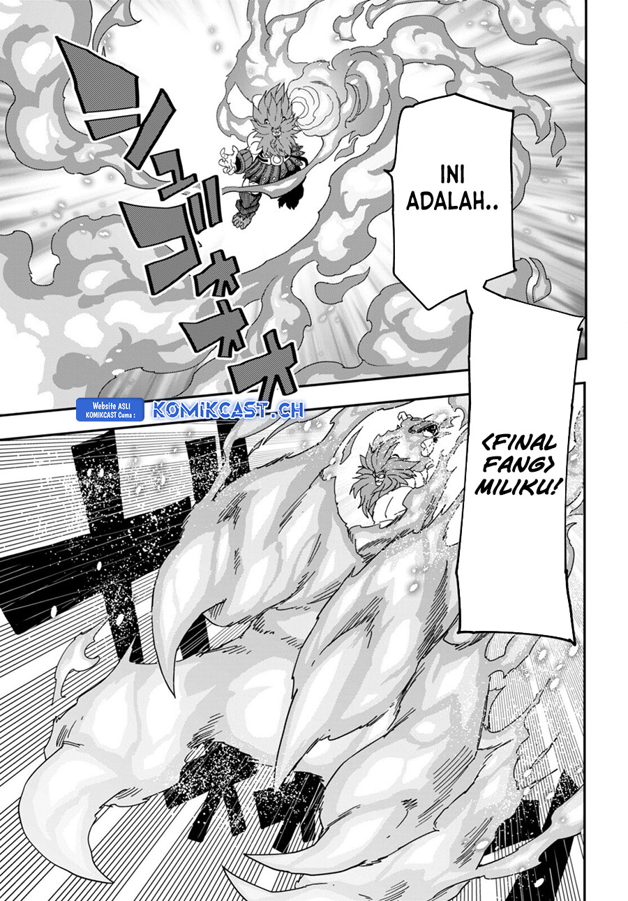 Konjiki no Moji Tsukai: Yuusha Yonin ni Makikomareta Unique Cheat Chapter 93 - halaman 31