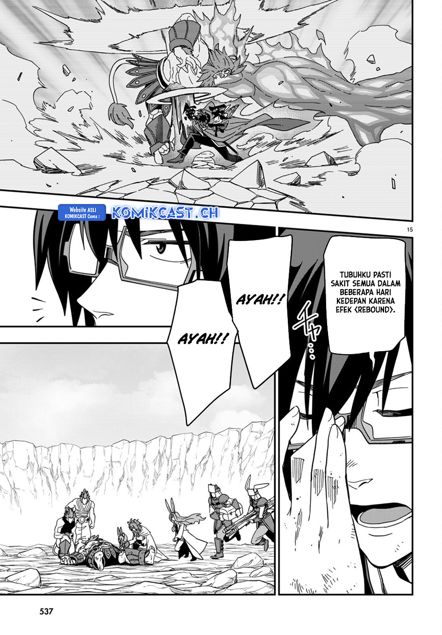 Konjiki no Moji Tsukai: Yuusha Yonin ni Makikomareta Unique Cheat Chapter 94 - halaman 16