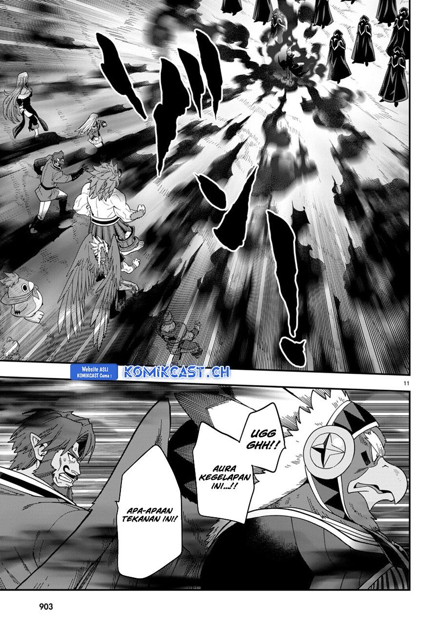 Konjiki no Moji Tsukai: Yuusha Yonin ni Makikomareta Unique Cheat Chapter 95.5 - halaman 11