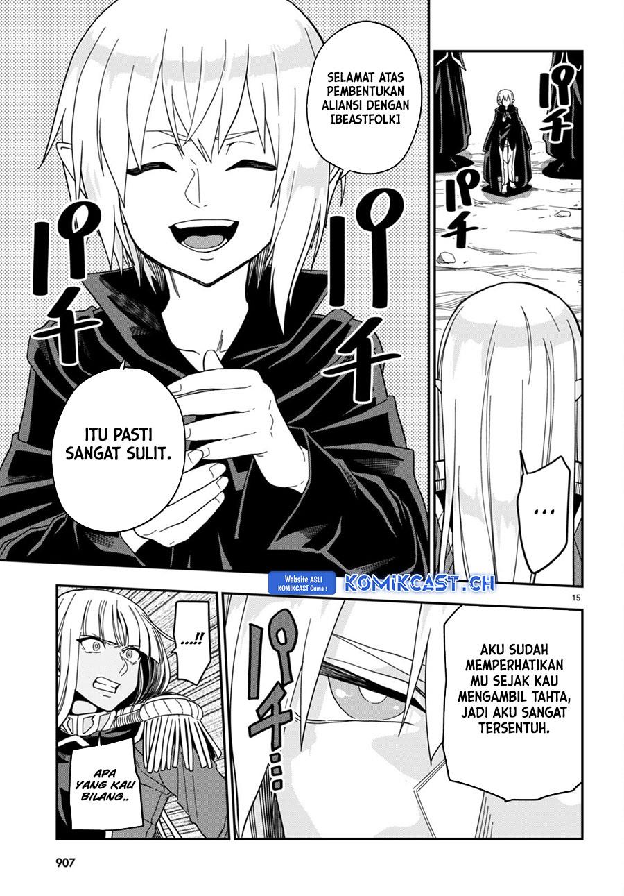 Konjiki no Moji Tsukai: Yuusha Yonin ni Makikomareta Unique Cheat Chapter 95.5 - halaman 15