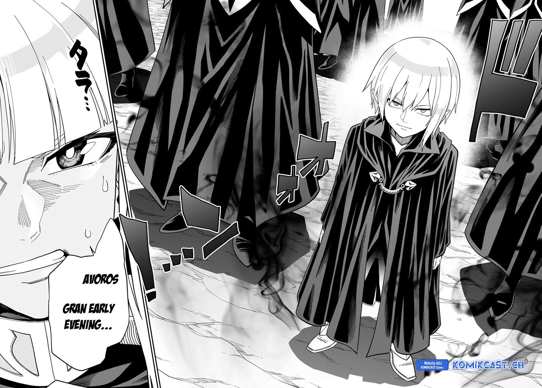 Konjiki no Moji Tsukai: Yuusha Yonin ni Makikomareta Unique Cheat Chapter 95.5 - halaman 9