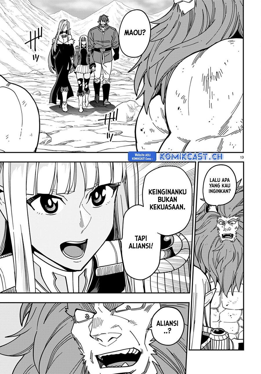 Konjiki no Moji Tsukai: Yuusha Yonin ni Makikomareta Unique Cheat Chapter 95 - halaman 12