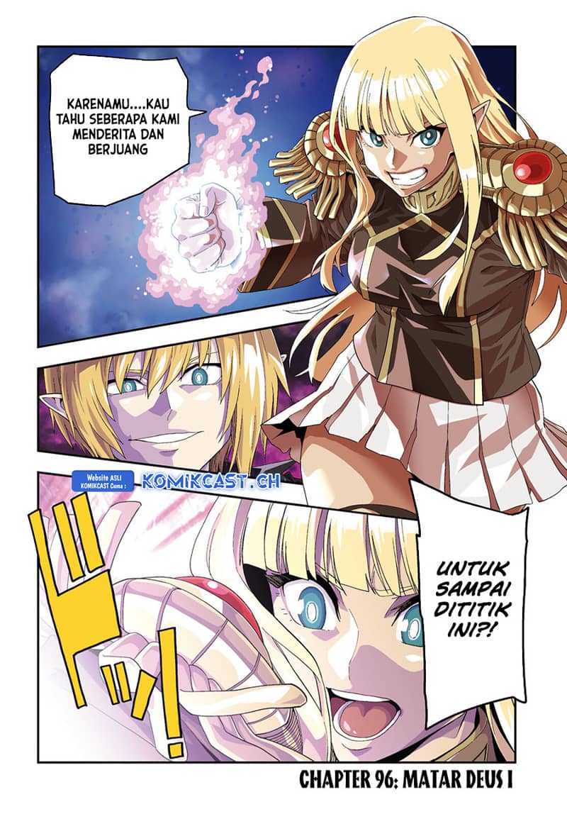 Konjiki no Moji Tsukai: Yuusha Yonin ni Makikomareta Unique Cheat Chapter 96 - halaman 3