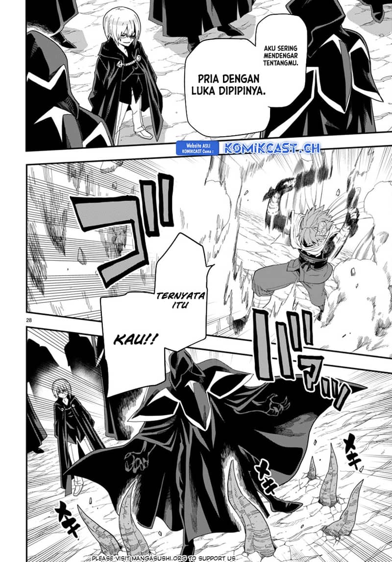 Konjiki no Moji Tsukai: Yuusha Yonin ni Makikomareta Unique Cheat Chapter 96 - halaman 30