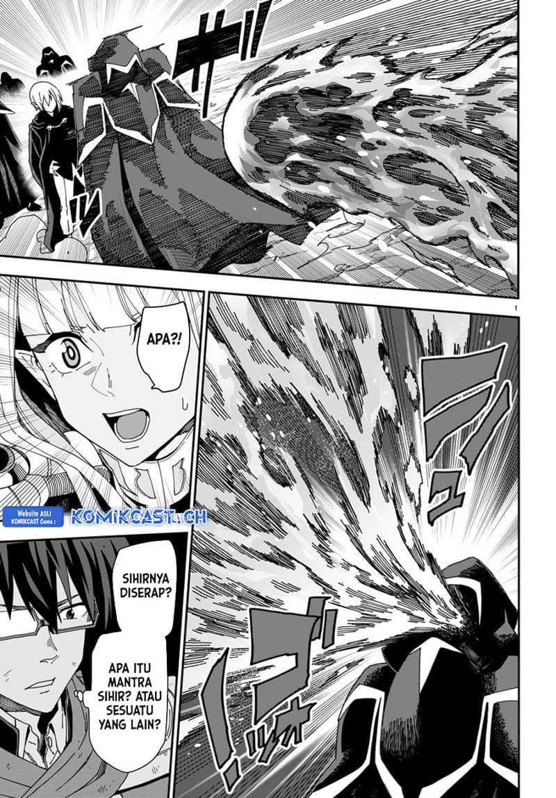 Konjiki no Moji Tsukai: Yuusha Yonin ni Makikomareta Unique Cheat Chapter 96 - halaman 4